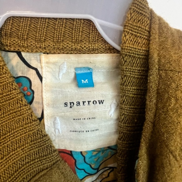 Anthropologie Sparrow Wool Cape Cardigan Coat | M - Picture 9 of 13